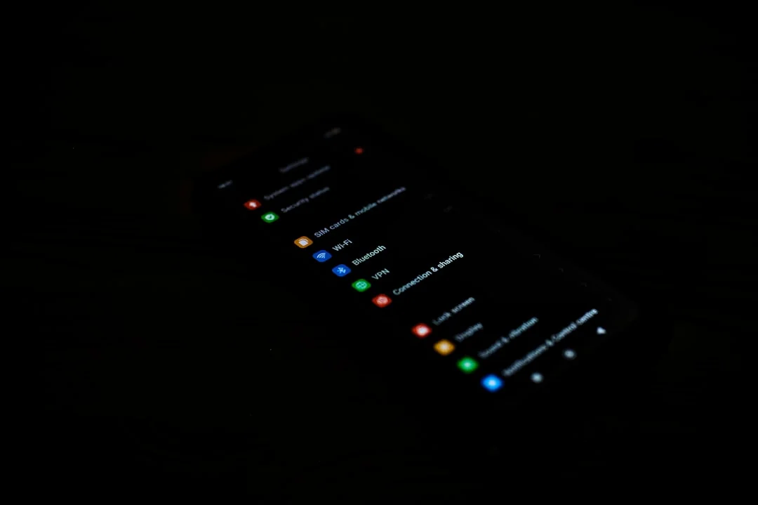 A sleek smartphone displaying artwork in a minimalist setting, perfect for tech and design themes.